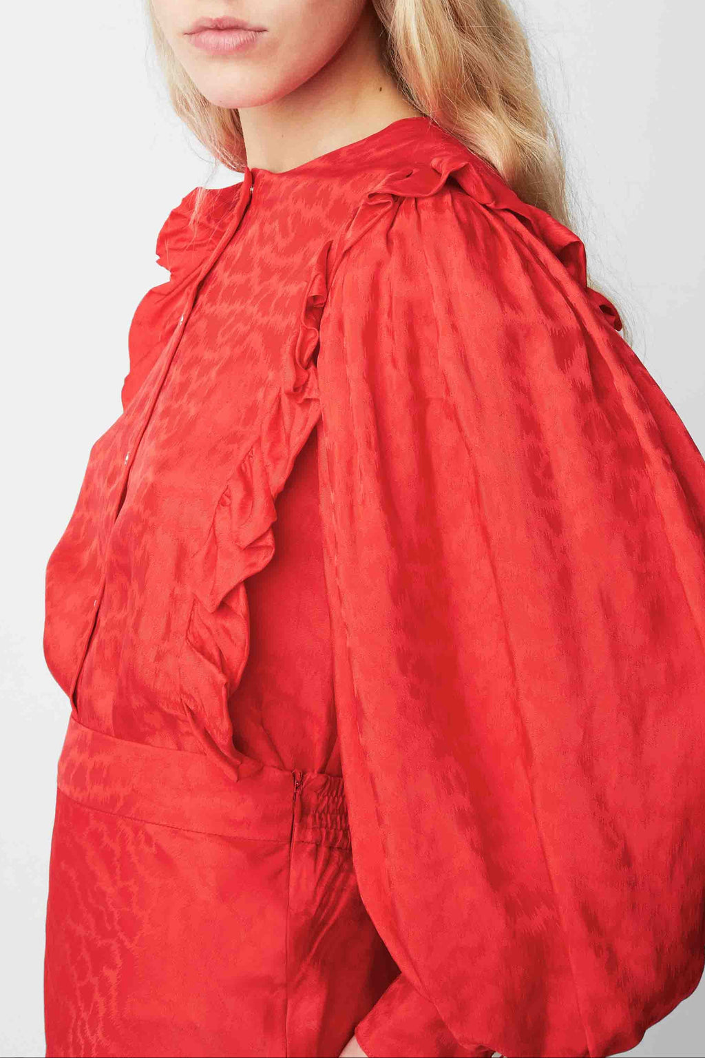 DUSTIN CLOUD RED BLOUSE