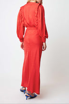 DUSTIN CLOUD RED BLOUSE