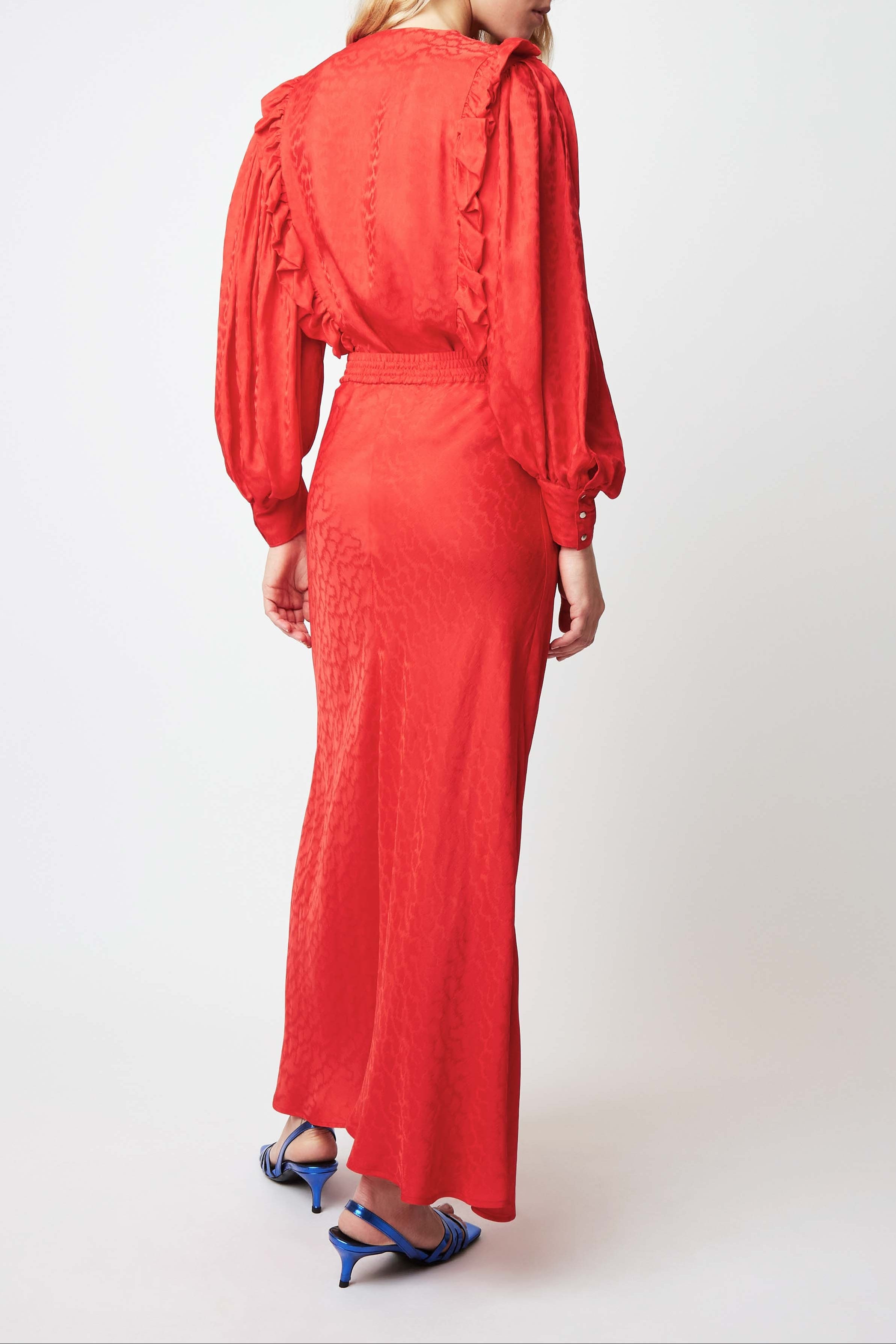 DUSTIN CLOUD RED BLOUSE