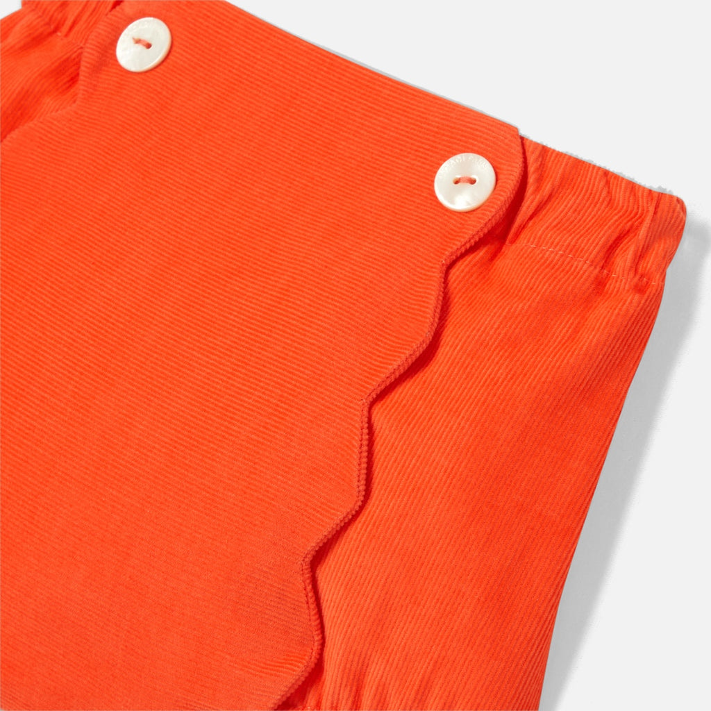 Short - Orange Fonce - Fille