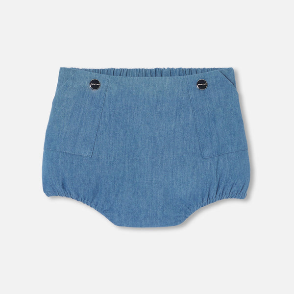 Korte Romper - Lichte Denim - Jongen