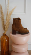 Bottines Aurore Camel