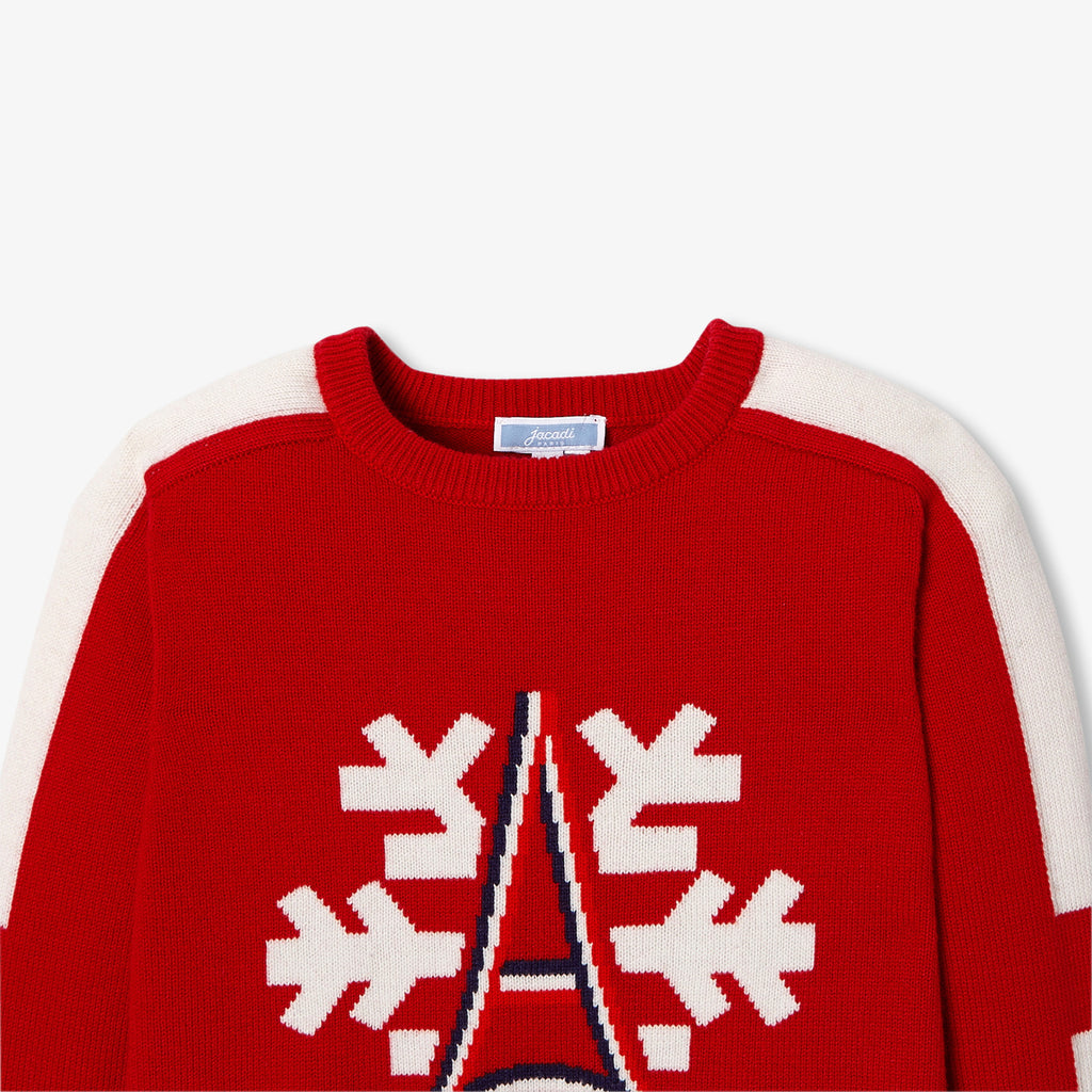 Pull Avec Manches - Rouge Brique - Garçon