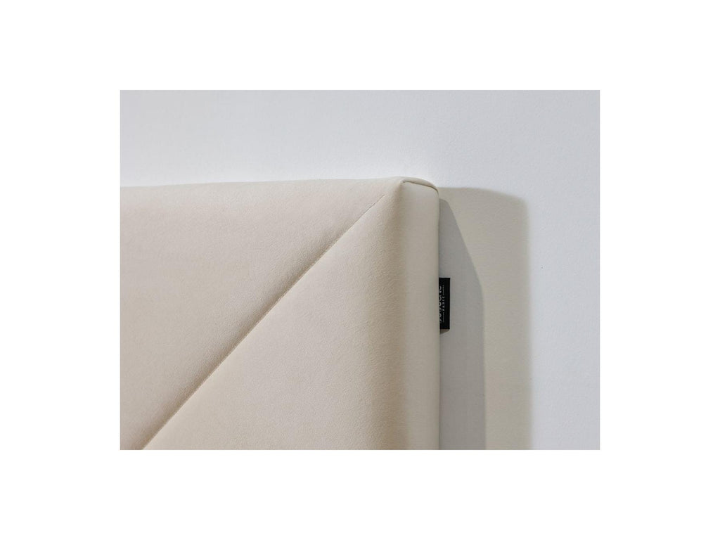 Romane - Cama con lamas macizas - Tejido de terciopelo