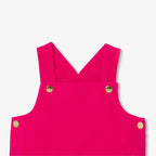 Robe Chasuble/ Ss Mches - Rose Grenadine - Fille