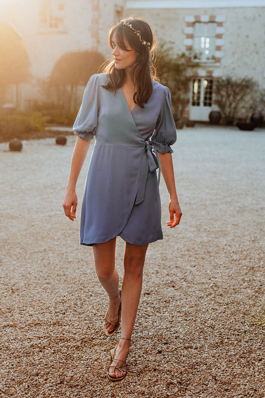 Adelia Lavande Dress