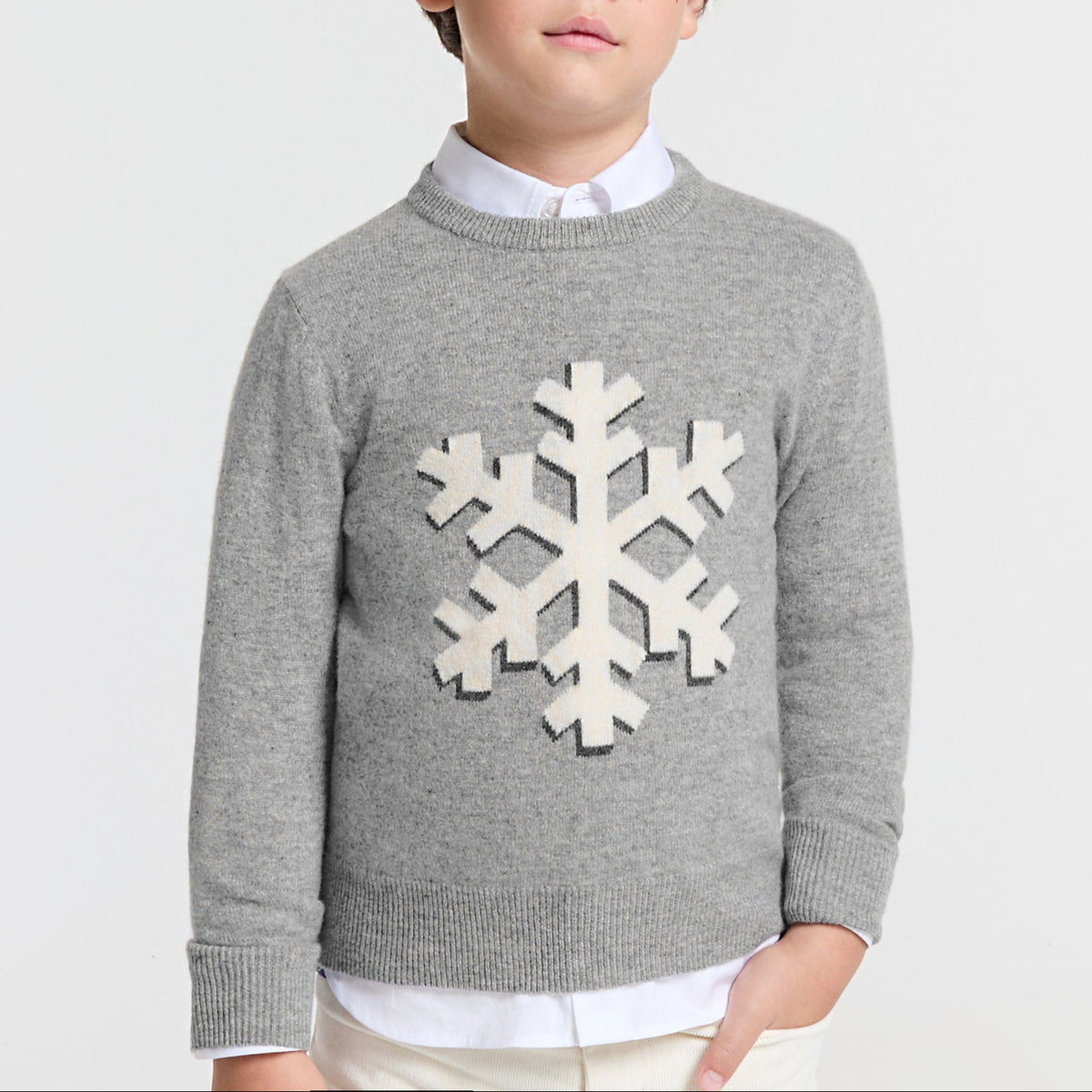 Jersey de manga larga - Gris Medio - Niño