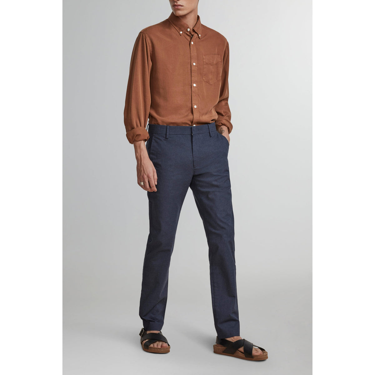 Pantalon Theo - Navy Blue