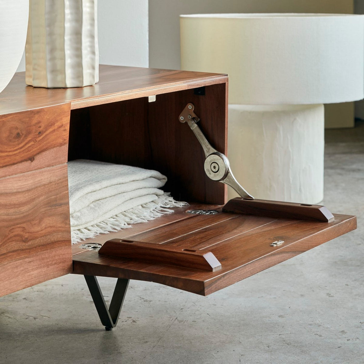 Metric - Meuble Tv - Palissandre - Marron