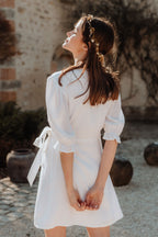 Robe Adelia Blanc