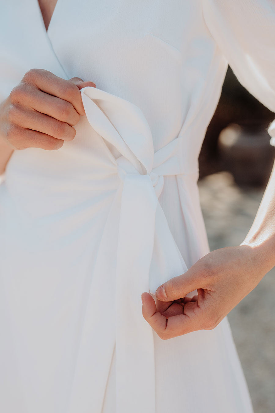 Robe Adelia Blanc