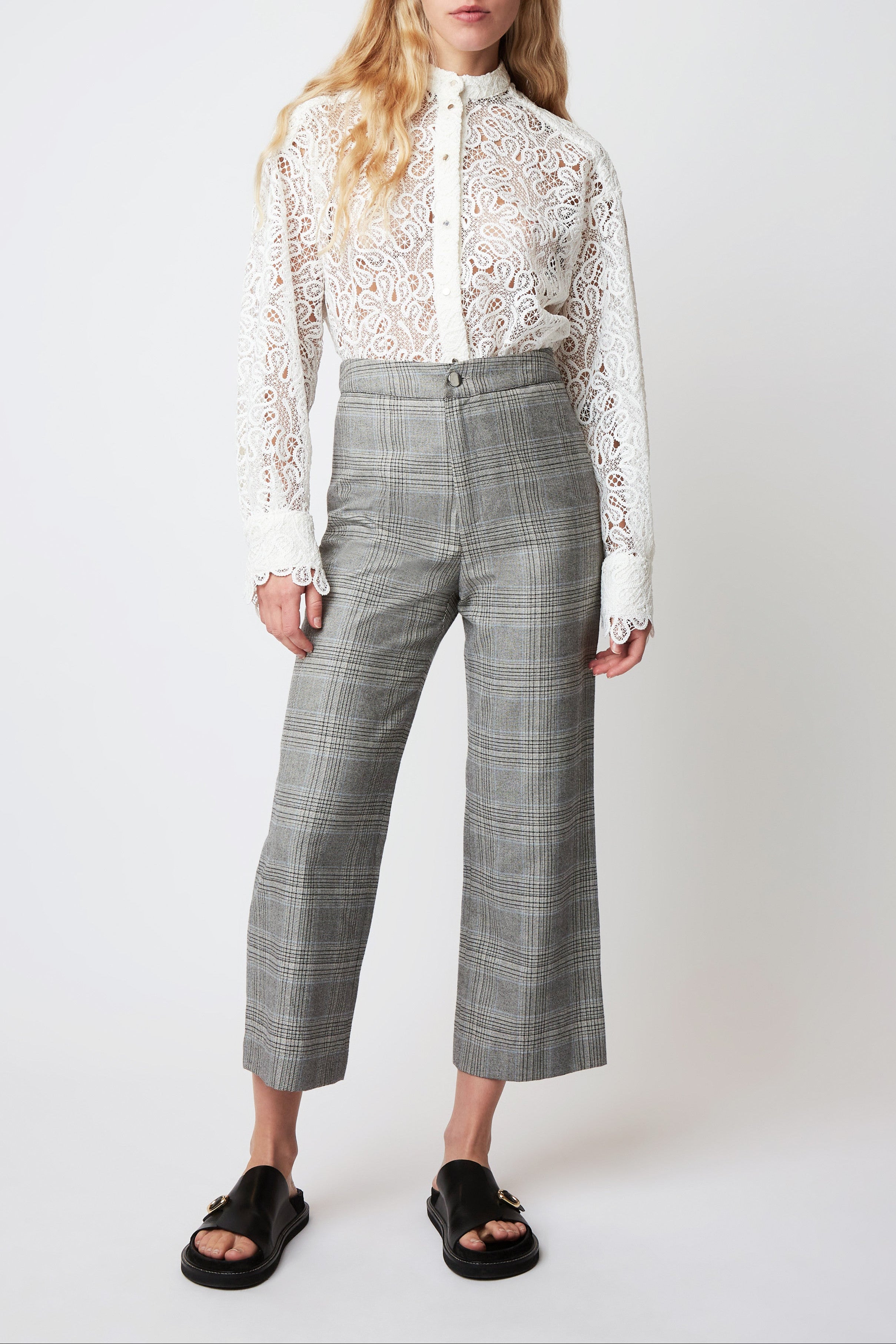 PANTALON GANGS CHESS NOIR