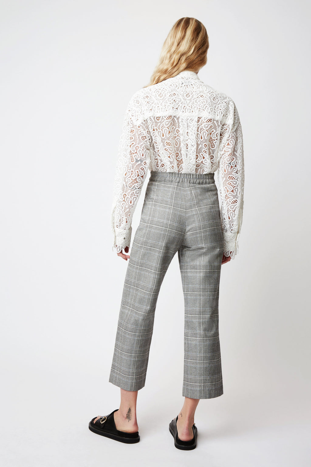 PANTALON GANGS CHESS NOIR