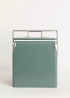 Retro Cooler - Portable Thermal Cooler 13L with Bottle Opener - Sage Green