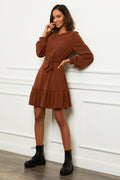 Dress - Brown