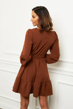 Dress - Brown