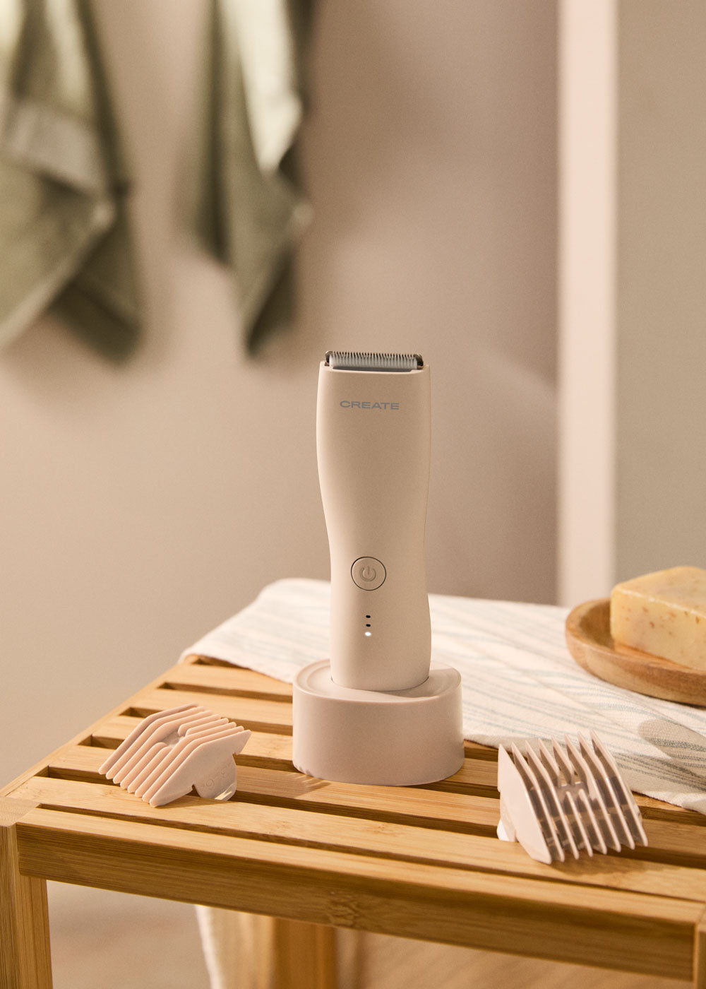 Barber Studio - Recortadora Inalámbrica Resistente Al Agua Para Rostro Y Cuerpo - Arena