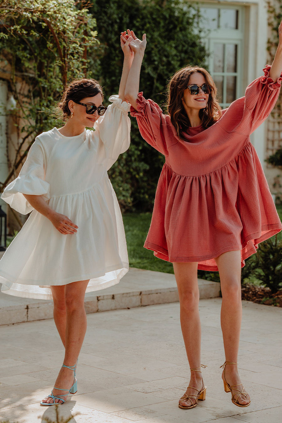 Robe Élisé Blanc Coton