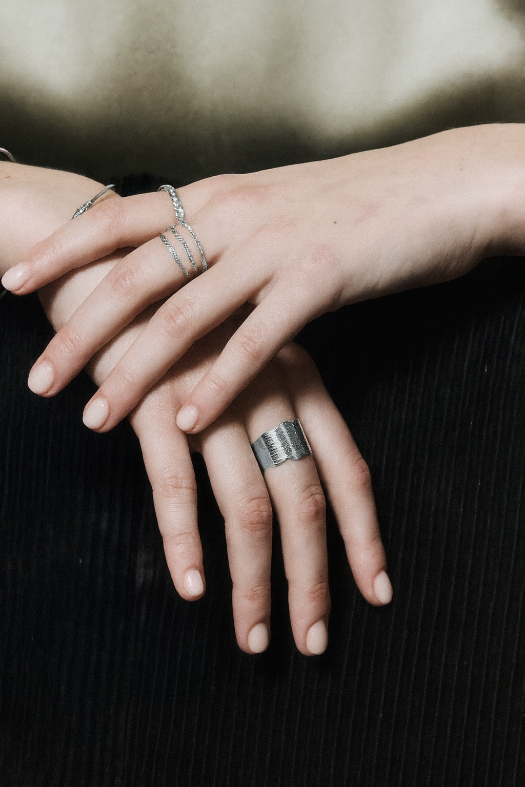 Anillo Jouliane paladiado