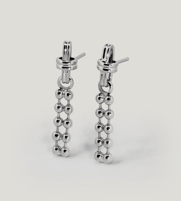 Boucles D'Oreilles Sylvie palladiées