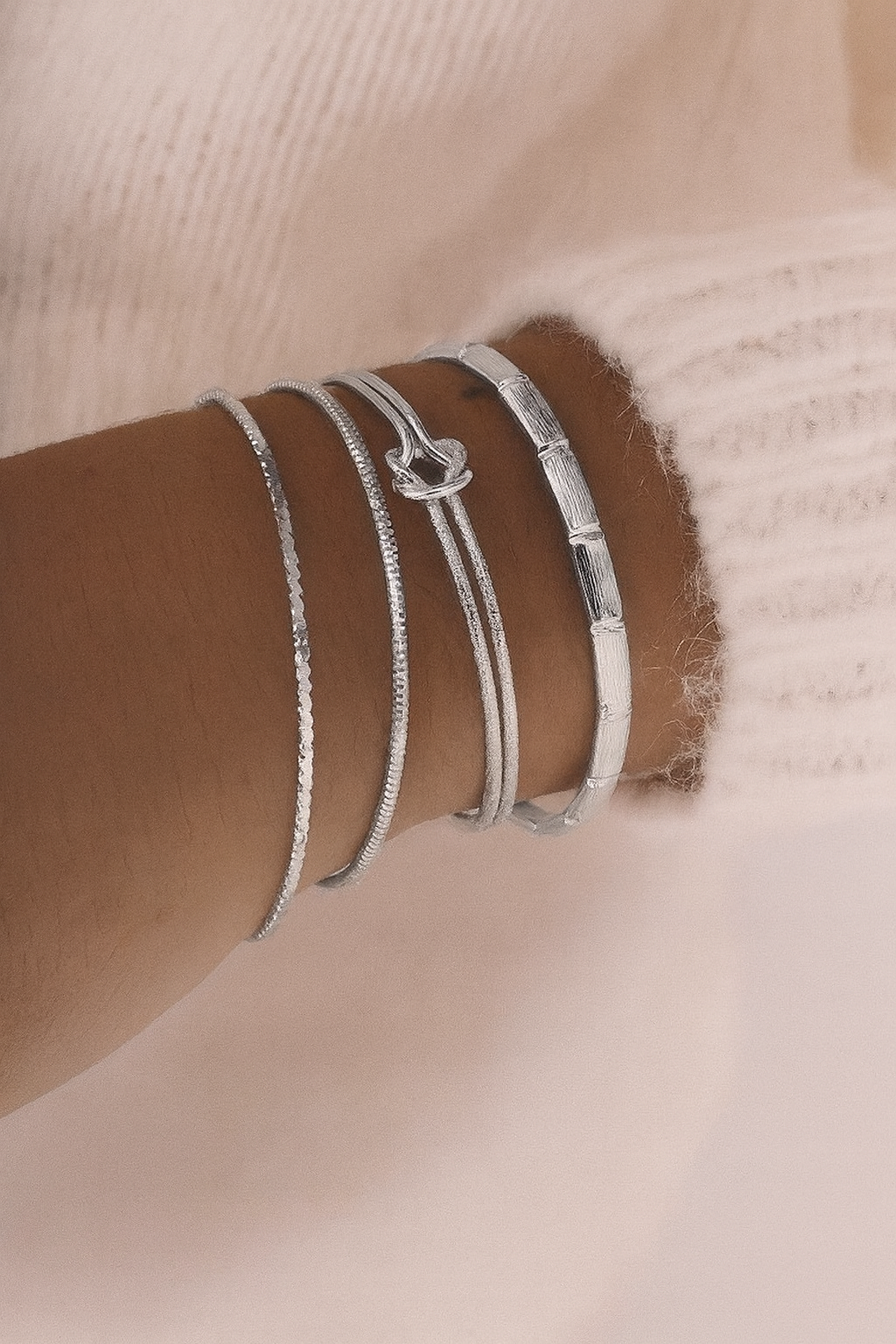 Brazalete rígido Mila paladiado
