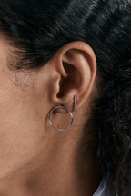 Palladium-Plated Elina Earrings