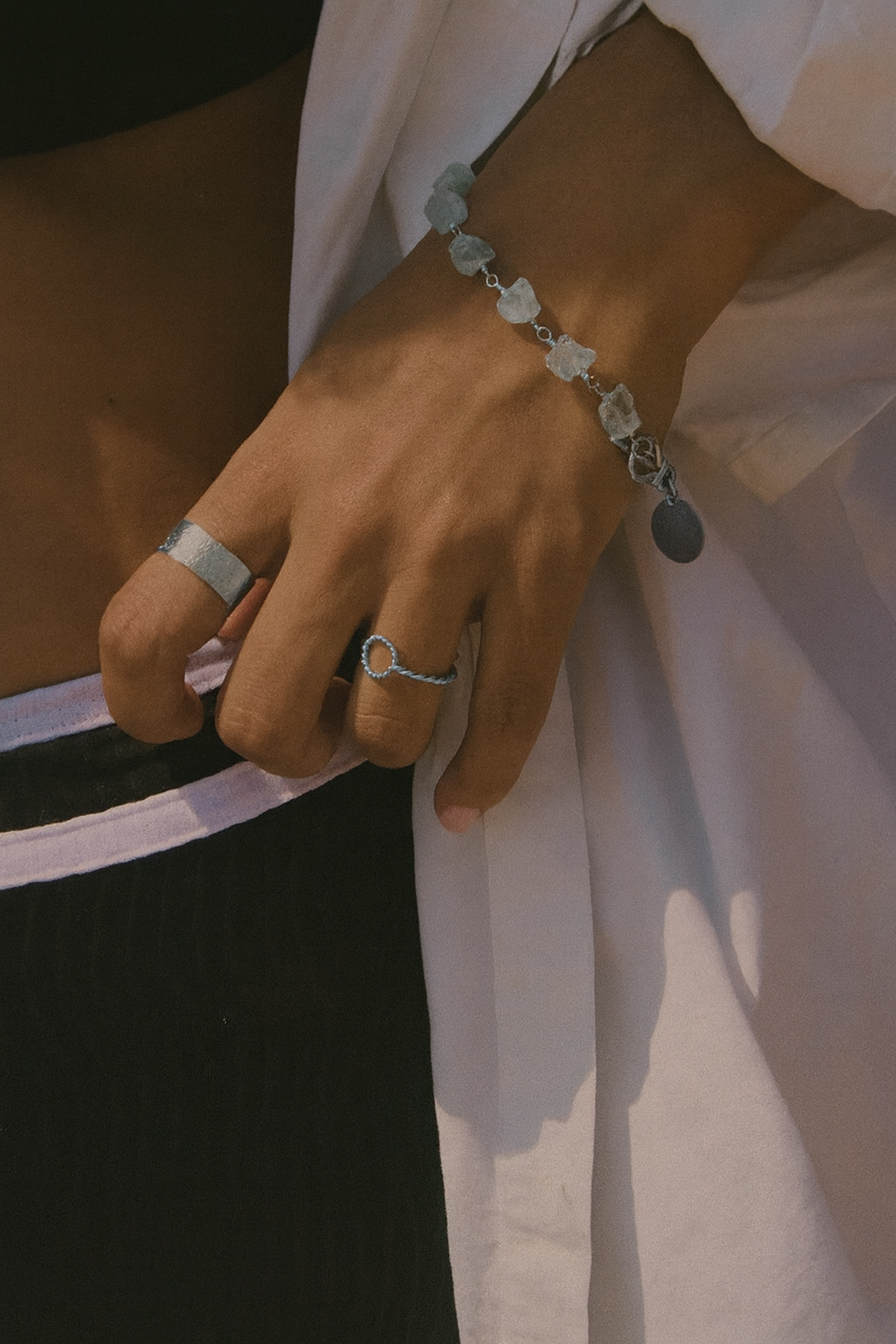 Anillo Ella paladiado