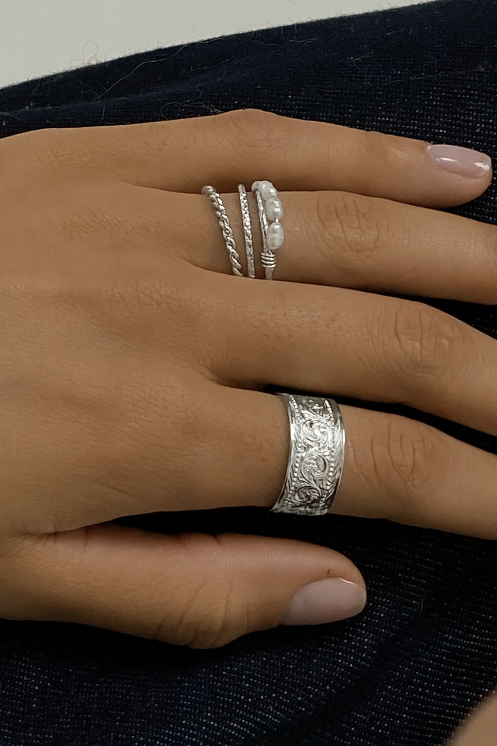 Anillo Cleope paladiado