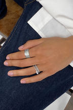 Anillo Cleope paladiado