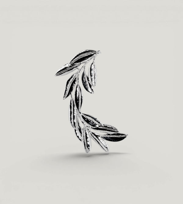 Boucle D'Oreille Gioia palladiée - Unité