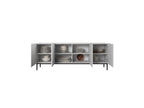 Kasha - Buffet 4 Portes - Pieds Noir