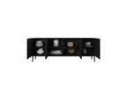 Kasha - Buffet 4 Portes - Pieds Noir