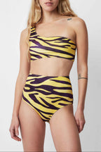 LINO ZEBRA SOLEIL SWIMSUIT TOP