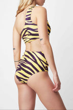 LINO ZEBRA SOLEIL BIKINI TOP