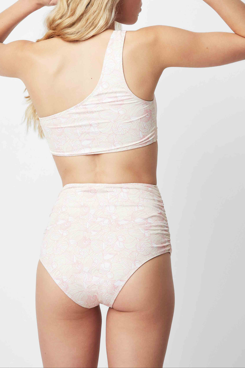 LINO SHELL BIKINI TOP SOFT PINK