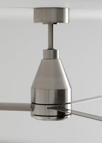 Wind Steel - Ventilateur De Plafond Silencieux 40W - Nickel