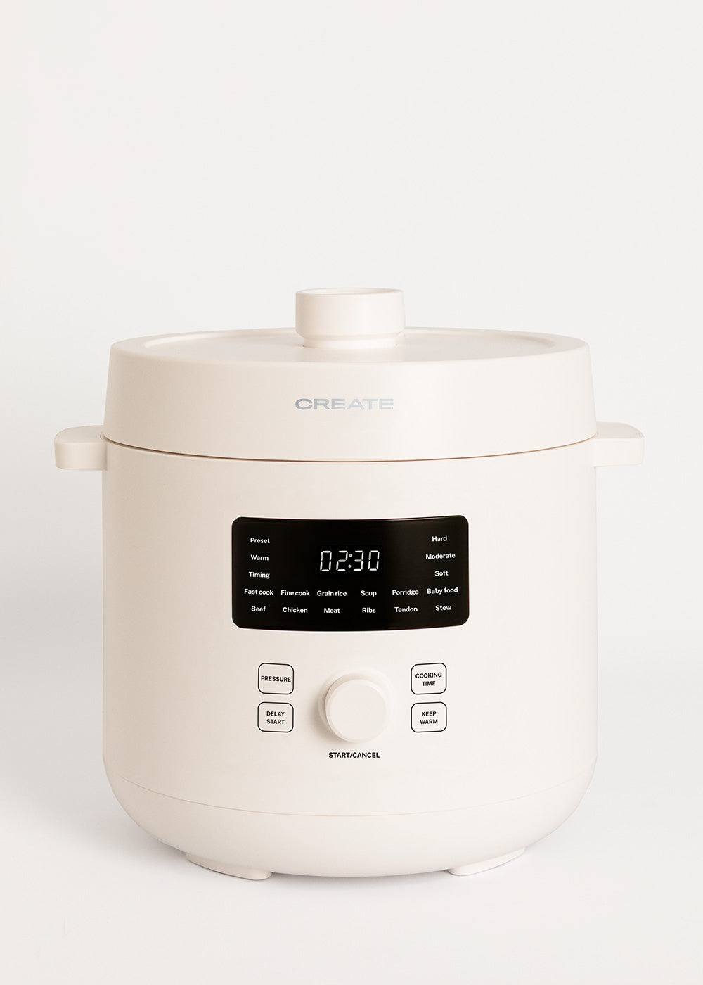 Studio Pressure Cooker - Programmable Multifunction Electric Pressure Cooker - 6L - Off-White
