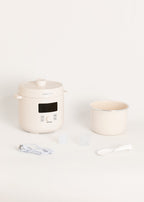 Studio Pressure Cooker - Programmable Multifunction Electric Pressure Cooker - 6L - Off-White
