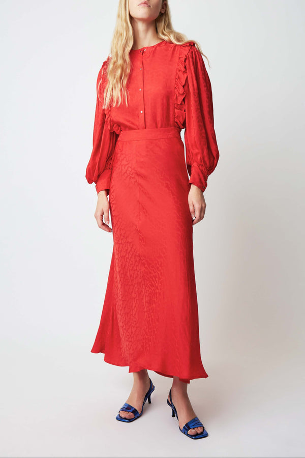 ELTON CLOUD RED SKIRT