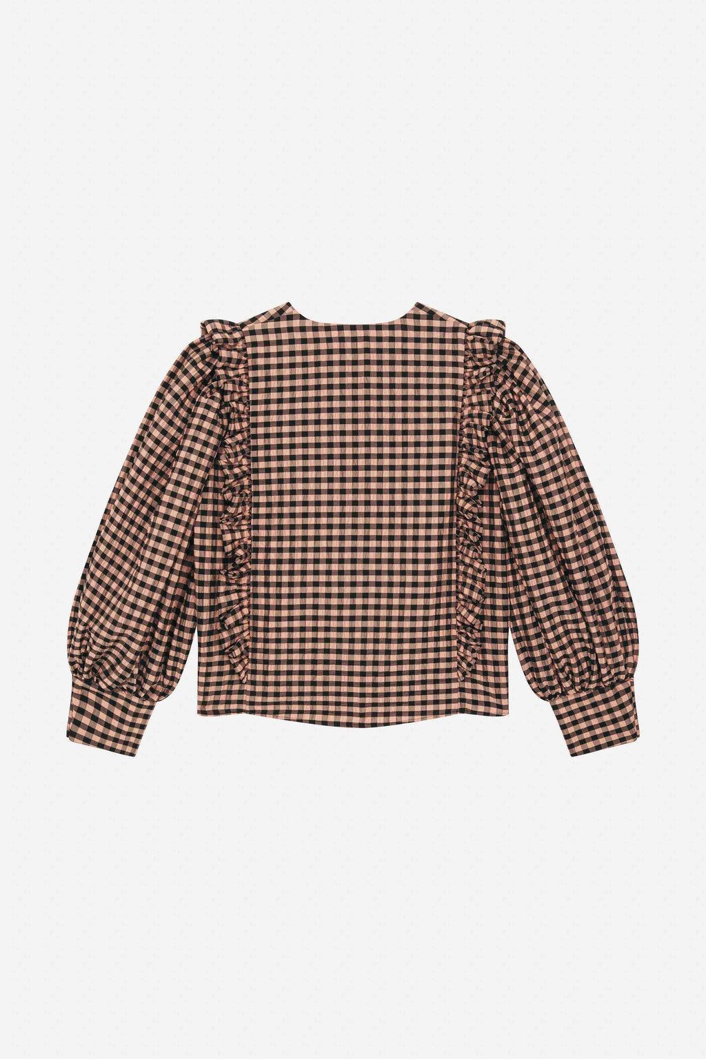 DUSTIN DOMINO POWDER BLOUSE