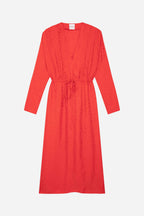 CAROLINE CLOUD RED DRESS