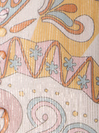 Printed Ml V-Neck Shirt - Ibiza-Sunshine