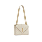 Saint Laurent - Sac Envelope Medium - Femme - Ivory