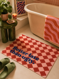 "Better Late" Bath Mat