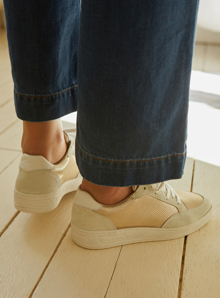 Zapatillas Ivan - Dorado