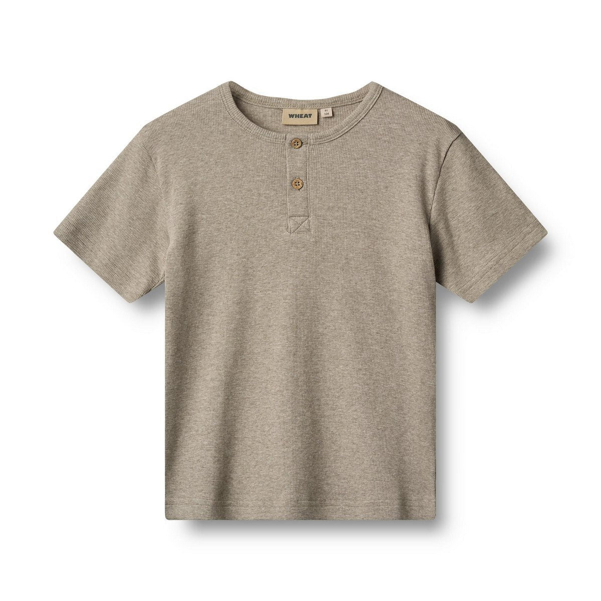 T-Shirt Côtelé Manches Courtes Lumi - Junior