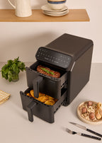 Air Fryer Dual Stack - Freidora sin aceite 11.2 L - Negro