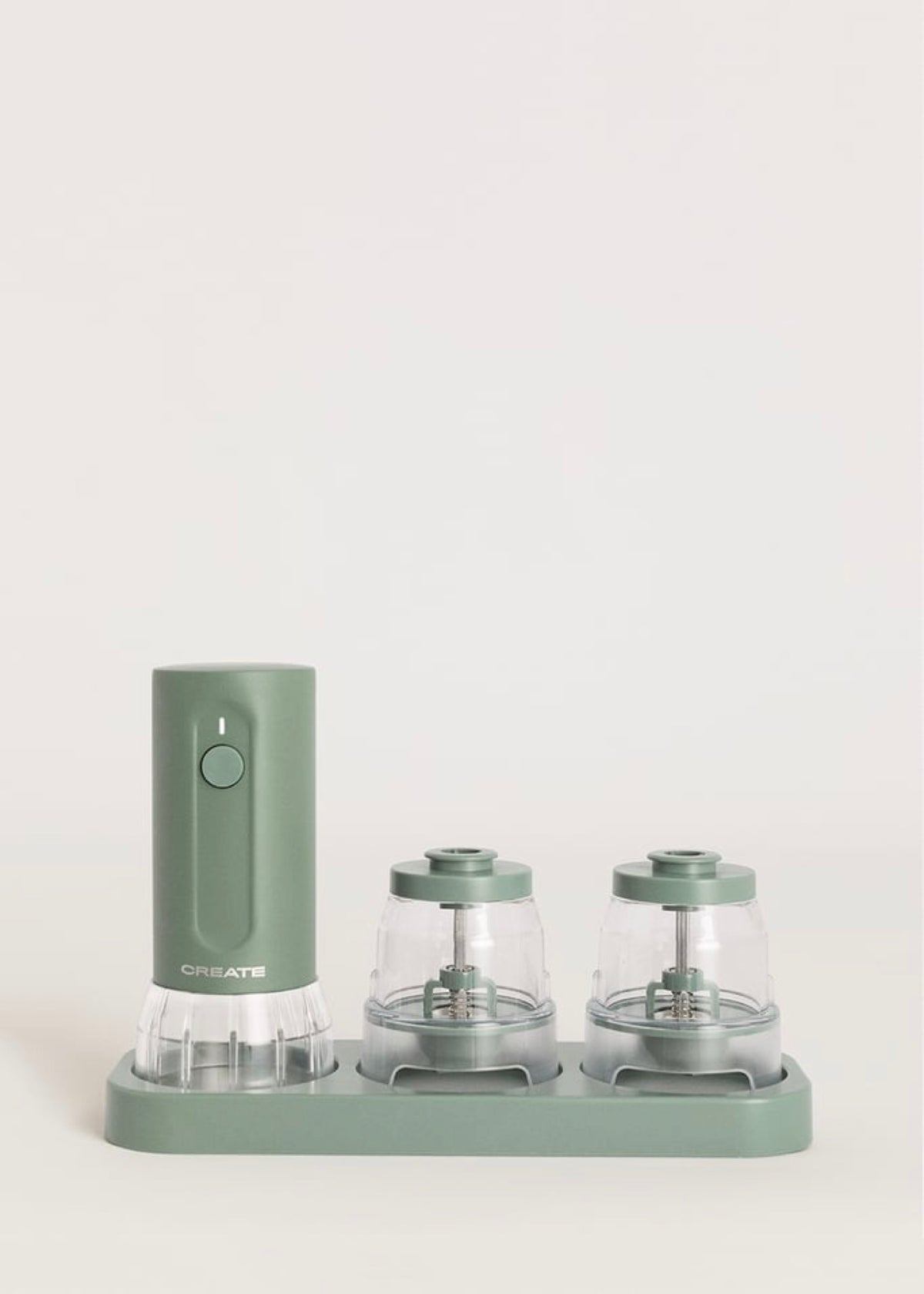 Spice Grinder Studio Pro - Electric Spice Grinder with Interchangeable Containers - Sage