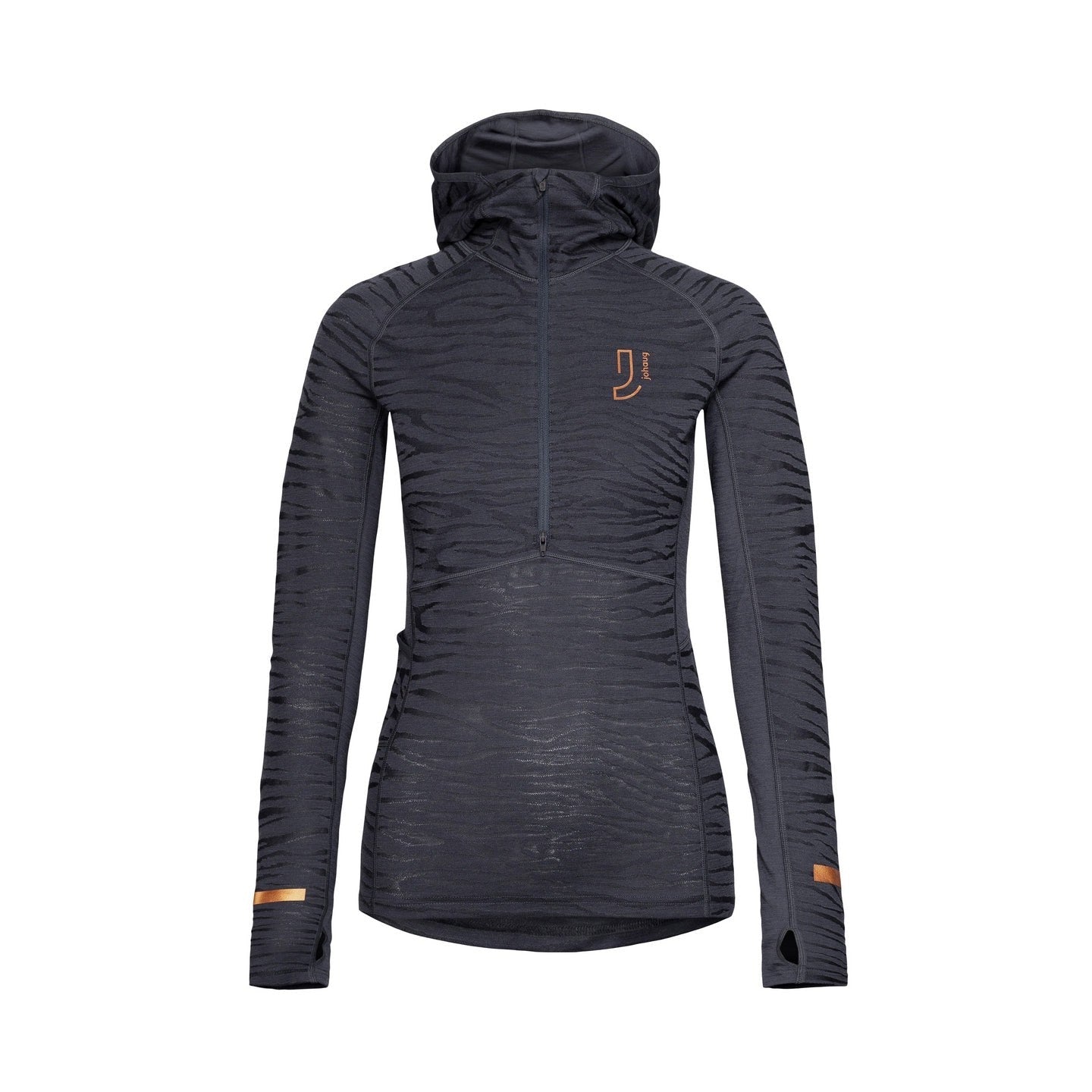 Sweat Advance Tech-Wool Hood - Dark Blue