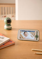Baby Cam Connect Pro - Cámara De Vigilancia Para Bebés Con Wifi, Monitor Y Audio Bidireccional - Sage